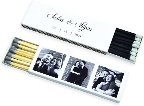 10 Boxes - Customized Matchboxes Colorful Tips by ChandlerStudio