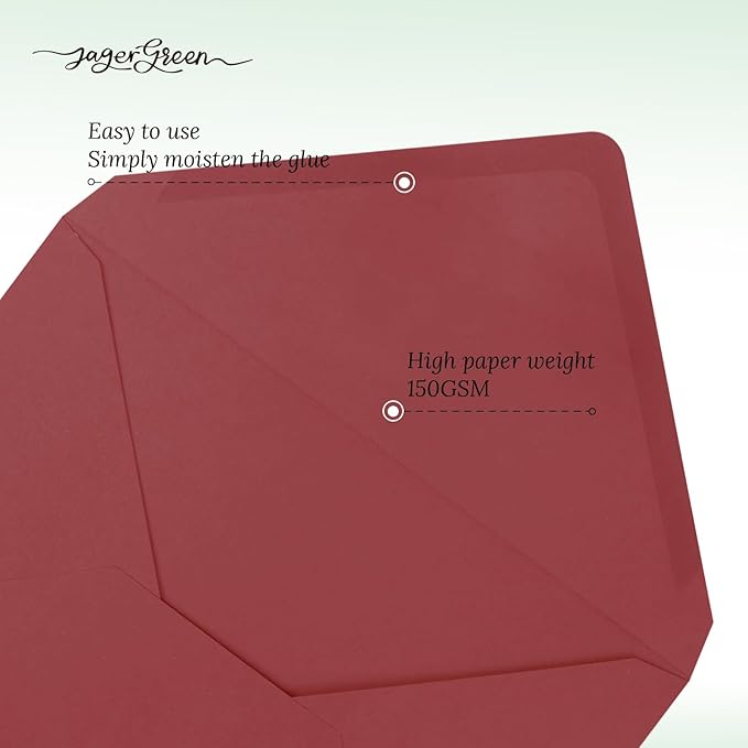 50 Pack 5x7 Envelopes Letter Size, Envelope 5.4x7.6 - Image 7