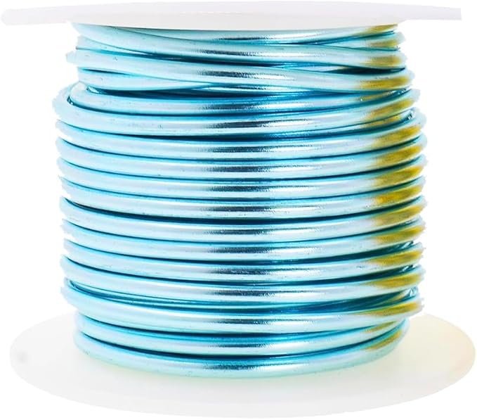 Mandala Crafts 2.5mm 10 Gauge Pastel Color Anodized Aluminum Wire - Image 3