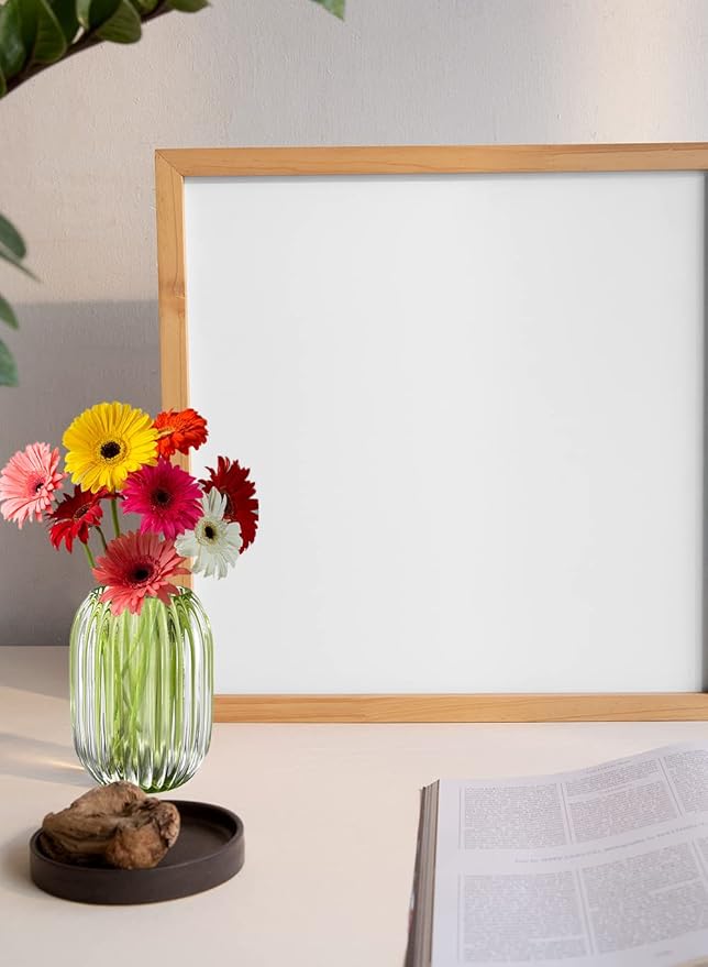 Serene Spaces Living Green Optical Glass Votive Holder, Measures 5" Tall and - Image 4