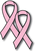 Magnet Me Up: Support Breast Cancer Awareness Pink Ribbon Magnet Decal by MagnetMeUp