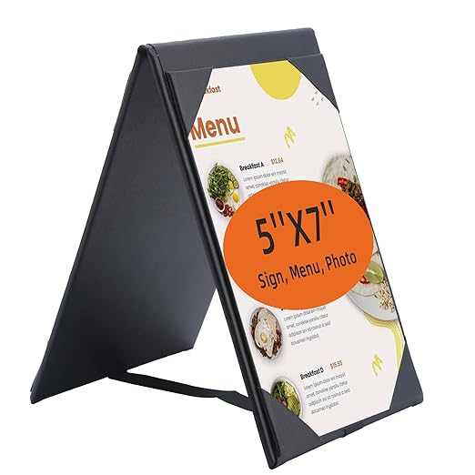 Menu Covers - Set of 10 Double-Sided Table Tent Cards - Image 5