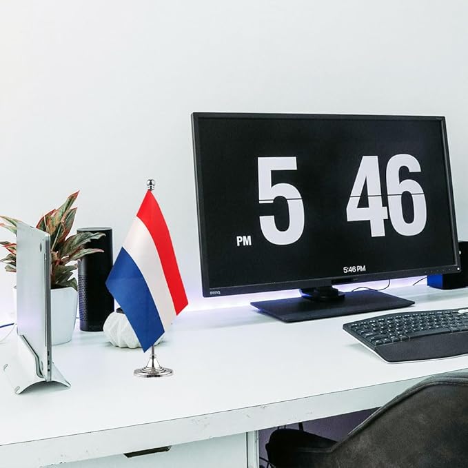 Netherlands Flag Dutch Flags, Small Mini Dutch Desk Flag, Used - Image 5