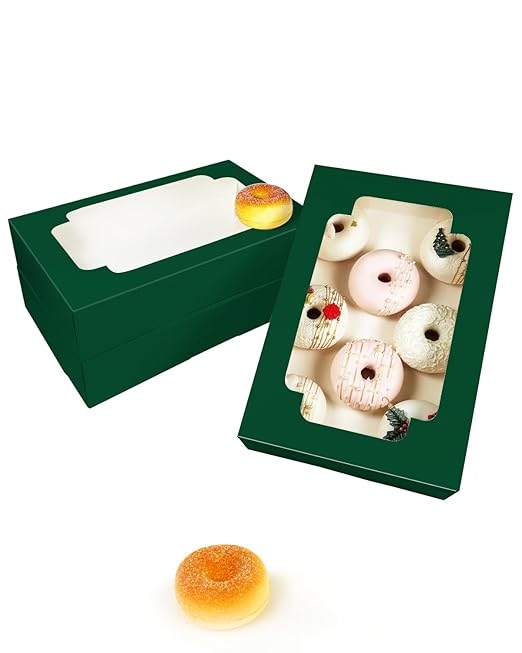 qiqee Auto-pop up Deep Green Cookie Box - Image 4