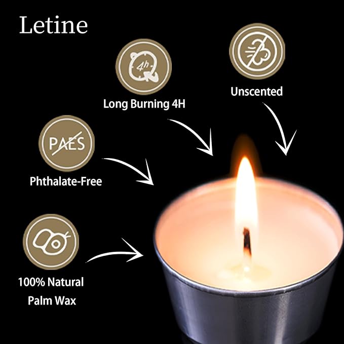 36Pcs Clear Tealight Candle Holder - Image 7