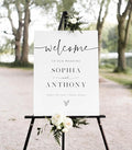 Welcome To Our Wedding Sign, Welcome To Our Wedding Sign by CENOVACY