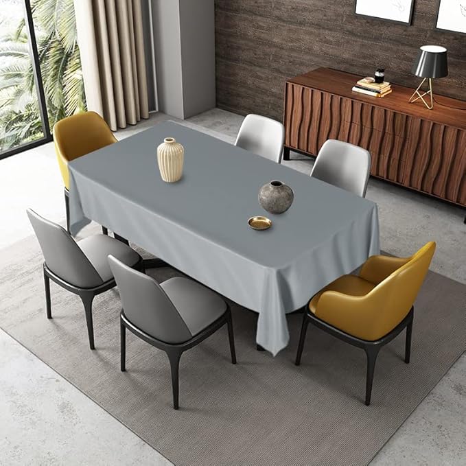 Fitable Rectangle Tablecloth 60x84 inch Tablecloth Stain and Wrinkle Resistant - Image 6