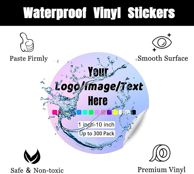 Custom Stickers for Weddings, Birthdays & Businesses - Image 4