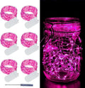 LAMPHOME 6 Pack Fairy Lights Battery Operated String Lights 6.6ft 20 Led Mason by ULL