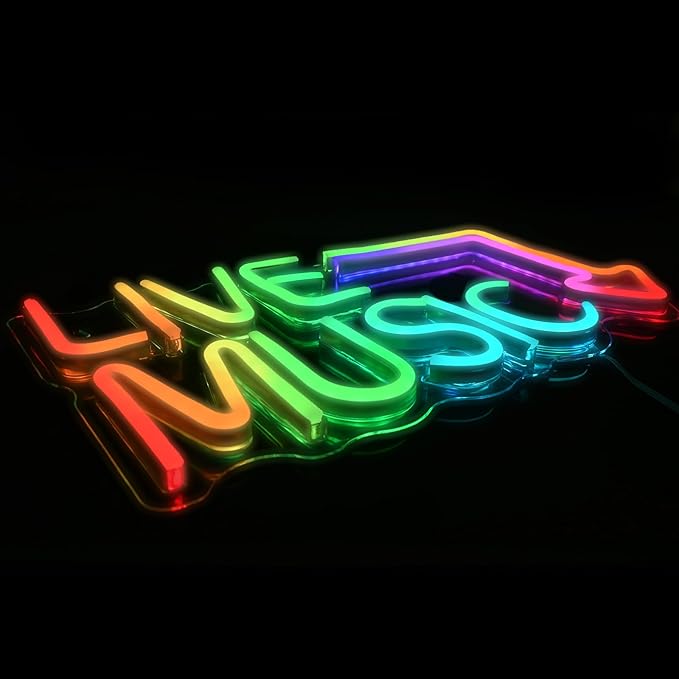RGB Dynamic Music Neon Sign Dimmable - Image 2