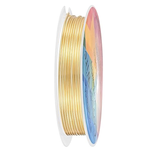 1 mm/18 Gauge Copper Wire for Jewelry Making, 5.2FT Copper Beading Craft Wire by MMETERXITY