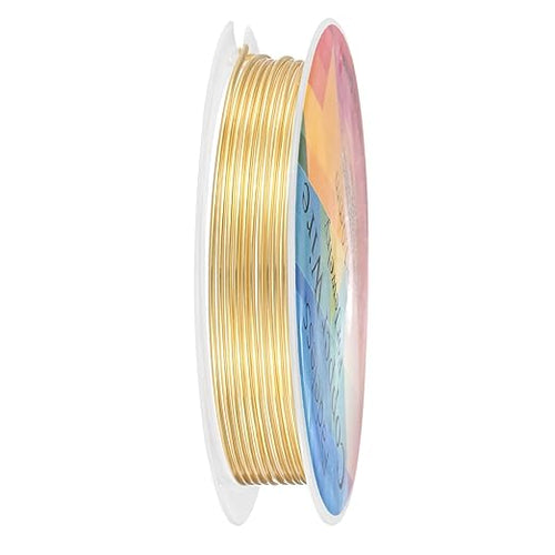 1 mm/18 Gauge Copper Wire for Jewelry Making, 5.2FT Copper Beading Craft Wire by MMETERXITY