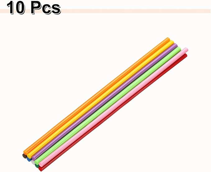 HARFINGTON 10pcs Hot Glue Sticks 0.28" Dia x 11.81" Long EVA Mini Hot Melt - Image 3