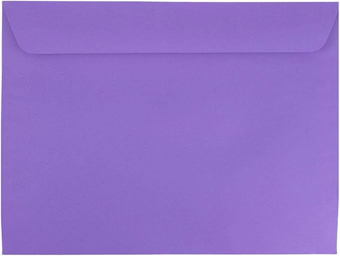 JAM PAPER 9 x 12 Booklet Colored Envelopes by JAMPaper