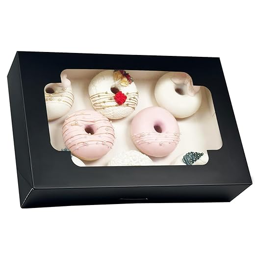 qiqee Auto-pop up Black Cookie Box - Image 3