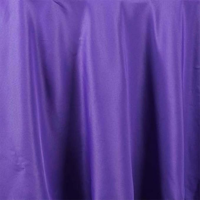 Efavormart Round Tablecloth, 132 Inch Stain & Wrinkle Resistant Washable Table - Image 2