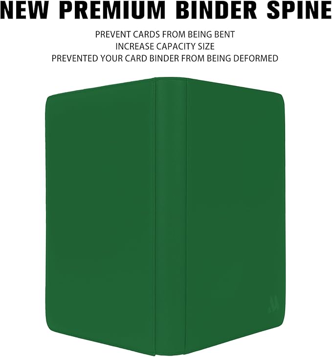 Premium 1000+ Pockets Card Binder, 16 Pockets Trading Card Binder Ringless Side - Image 7