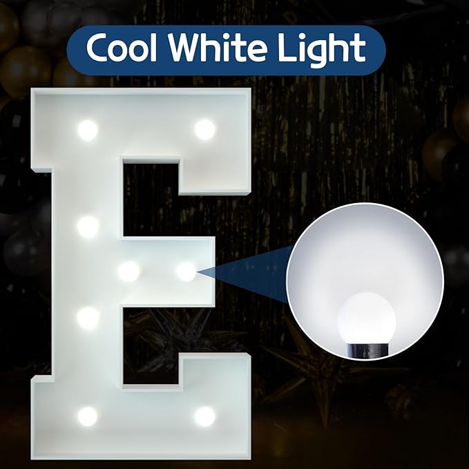 Marquee Letters 3 Feet Tall Large Light Up Letters Baby Shower Decorations - Image 2