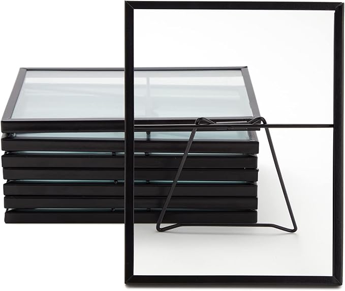 Juvale Wedding Floating Glass Picture Frames - Image 9