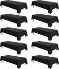 VidaFete Tablecloth 60 * 120inch 10pack Rectangle Table Cloth Polyester by VidaFete