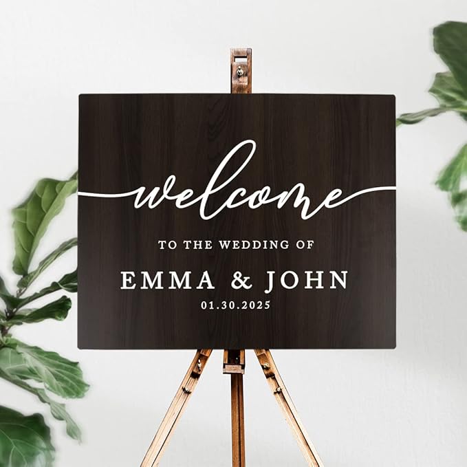 Andaz Press Large Wooden Welcome Sign - Image 2