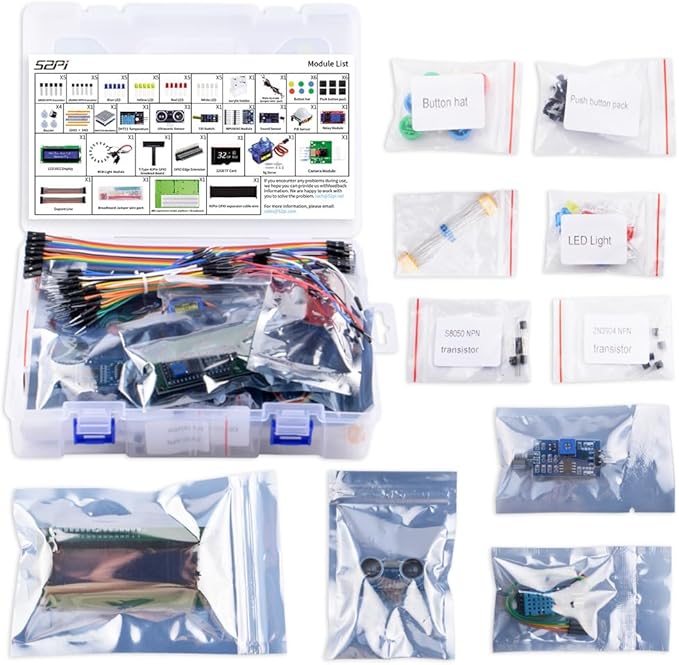 GeeekPi Complete Starter Kit for Raspberry Pi 4B, Python C Java Scratch Code - Image 9