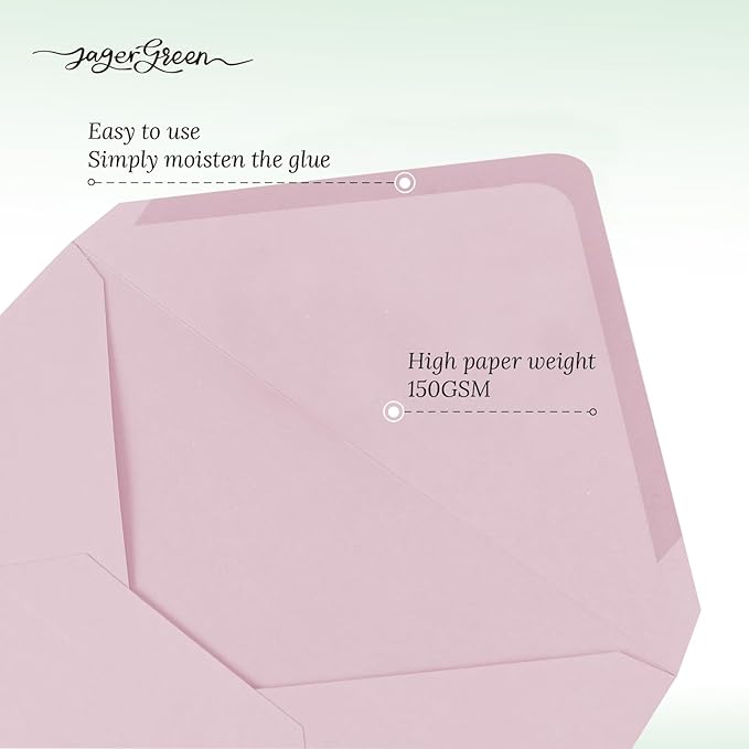 50 Pack 5x7 Envelopes Letter Size, Envelope 5.4x7.6 - Image 7