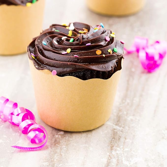 Restaurantware Panificio Premium 3 oz Kraft Paper Mini Baking Cup: Paper Baking - Image 3