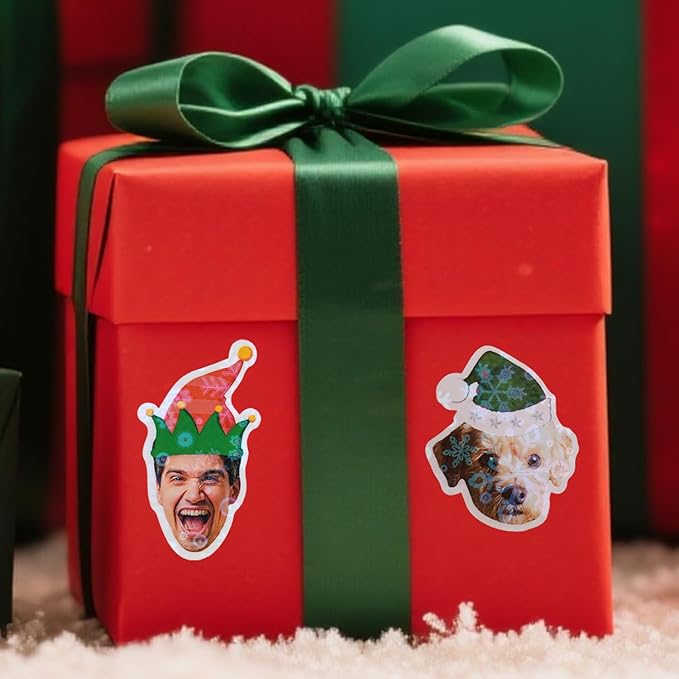 callie Personalized Christmas Stickers by callie