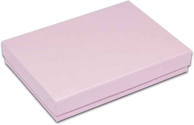 TheDisplayGuys - 25-Pack #53 Kraft Paper Cardboard Gift Boxes/Jewelry Cases w. - Image 2