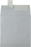 LUXPaper Square Invitation Envelopes | Peel & Press | 3 1/4" x 3 1/4" | Silver by LUXPaper