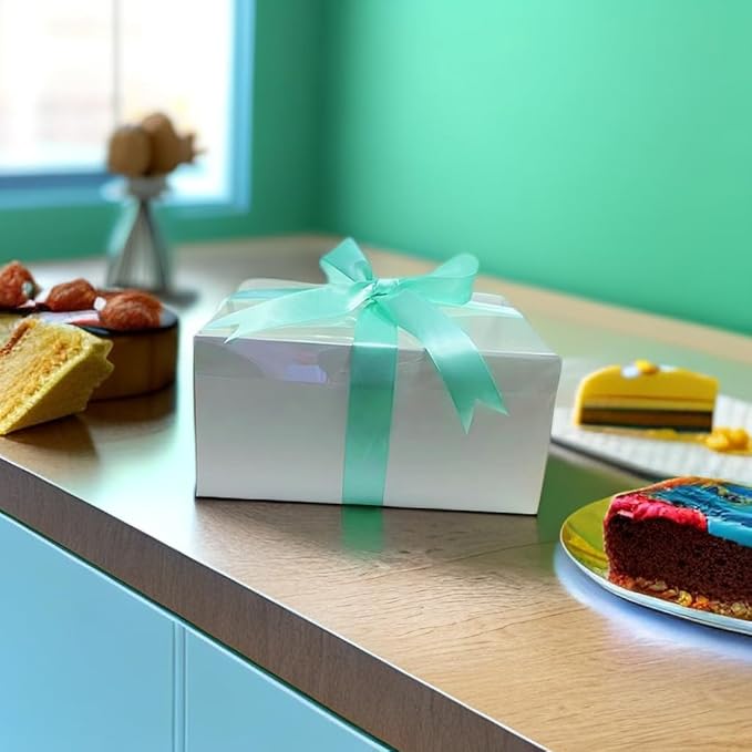 Bento Cake and Cupcake Box 2-in-1 4-inch Cake and 5 Cupcakes Box 5 Sets - Image 8