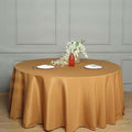 Efavormart Round Tablecloth, 132 Inch Stain & Wrinkle Resistant Washable Table by efavormart