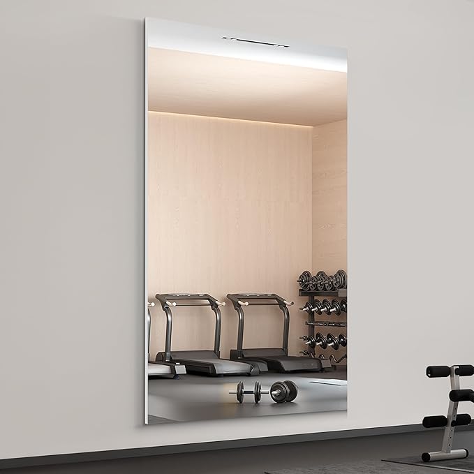 brisafe 71" x 40" Full Length Wall Mirror by brisafe