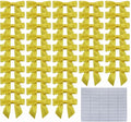 2.5" Hgzgch Yellow Satin Ribbon Bow by Unknown