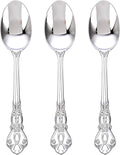 75PCS Silver Plastic Spoons by Joyido