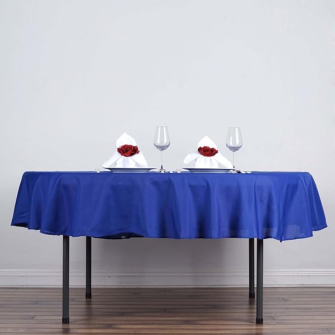 Efavormart Round Tablecloth, 70 Inch Stain & Wrinkle Resistant Washable Table by efavormart