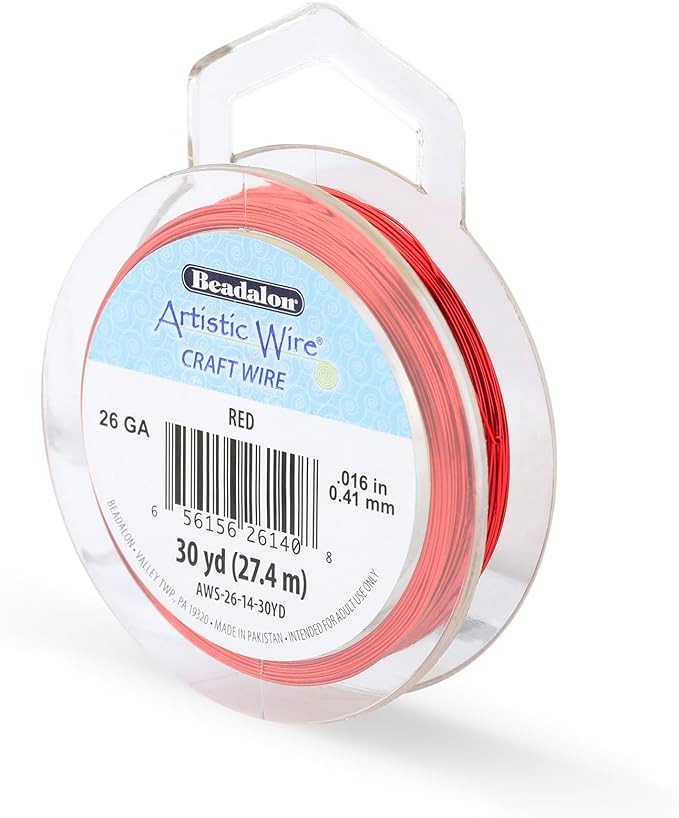 Artistic Wire, 26 Gauge Tarnish Resistant Colored Copper Craft Wire, 30 yd by Unknown