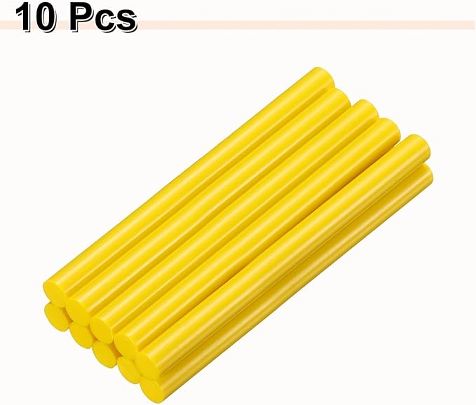 HARFINGTON 10pcs Hot Glue Sticks 0.43" Dia x 5.91" Long EVA Mini Hot Melt - Image 3
