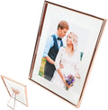 6"x8" Rose Gold Heart Floating Frame, by AhaGoOfficial