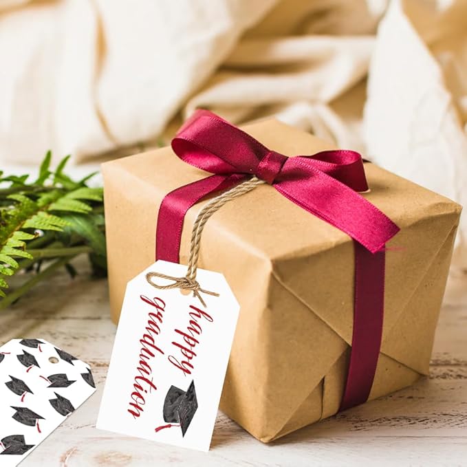 50 Pcs Graduation Gift Tags, Congrats Grad Party Favors Gift Tags - Image 2