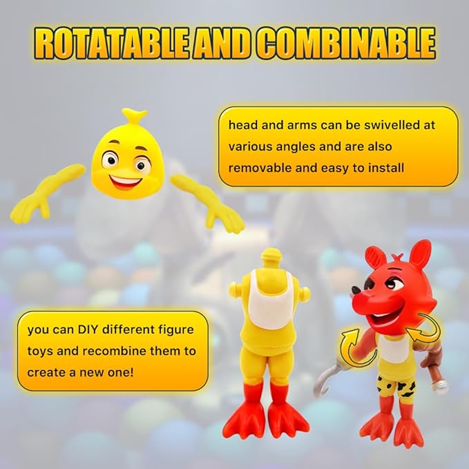 Action Figure Toy, Movable Joints Toys Dolls, Collectible Figure Gifts - Image 3