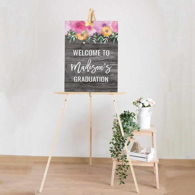 Andaz Press Personalized Extra Large Wedding Easel Board Party Sign, 12x18-inch - Image 5