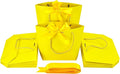 HUAPRINT Gift Bags with Handles, 7.48×3.54×7.9 inches, Party Favor Bags with by HUAPRINT