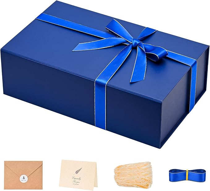 LIFELUM Navy Blue Birthday Gift Box by LIFELUM