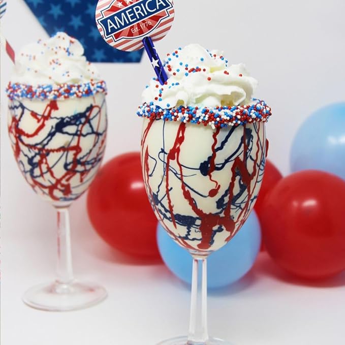 Red White & Blue Sprinkles for Baking - Image 6