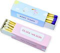 Customizable Baby Shower Matchboxes – Set of 10 – Cute Baby Design – Colorful by ChandlerStudio