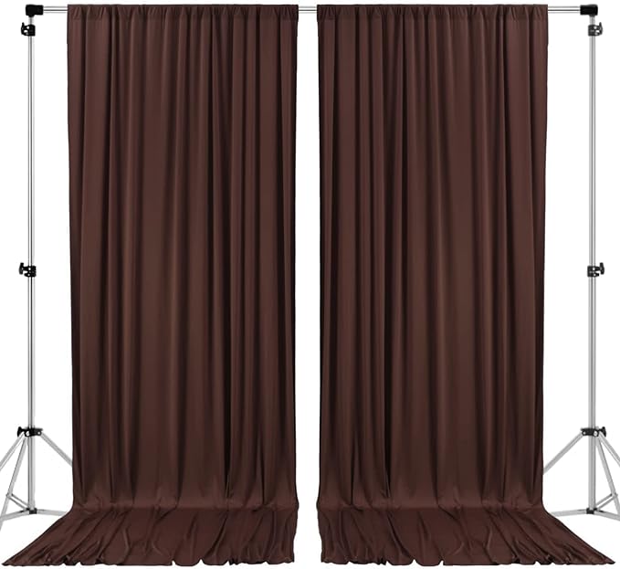 AK TRADING CO. 10 feet x 8 feet IFR Polyester Backdrop Drapes Curtains Panels by Fabrics%7CEventDecor%7CCrafts%7CUpholsteryFoam