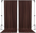AK TRADING CO. 10 feet x 10 feet Brown IFR Polyester Backdrop Drapes Curtains by Fabrics%7CEventDecor%7CCrafts%7CUpholsteryFoam
