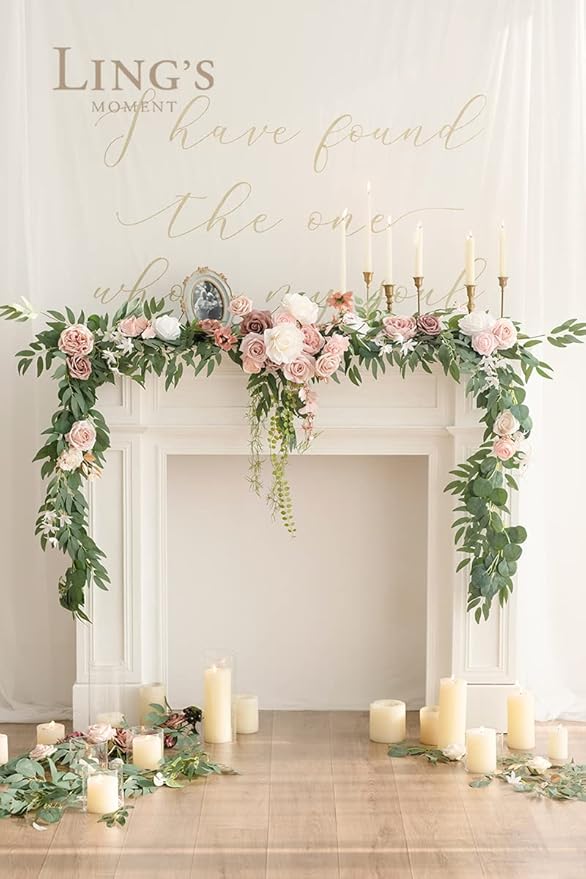 Ling's Moment 9FT Spring Flower Garland - Image 2